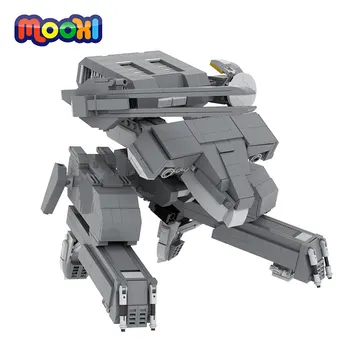 MOOXI Файтинг, фигурка робота, военная модель, сборка блоков, Развивающее здание, Кирпичная игрушка Для детей, подарок своими руками MOC1121
