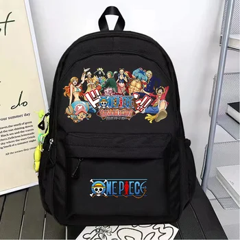One Piece mochilas Monkey D.Luffy новый стиль аниме каваи милые Рюкзаки для детей Kawaii Toys Студенческая школьная сумка