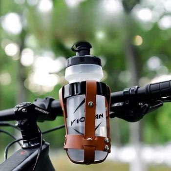 Держатель для велосипедной бутылки с водой Наружный Кронштейн для защиты от тряски Кронштейн для велоспорта Из алюминиевого сплава Держатель для стакана воды для горного велосипеда