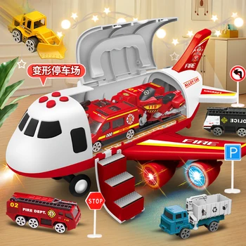 Детские машинки большого размера, музыкальная история, имитация трека, инерционный самолет, детский пассажирский самолет, игрушечная модель самолета, подарки для детей, авиалайнер