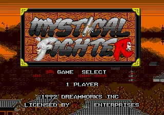 Игровая карта Mystical Fighter 16 bit MD для Sega Mega Drive для Genesis Прямая поставка