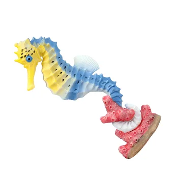 Модель морского конька, игрушка-орнамент для малышей, обучающие пластиковые игрушки для детей, познавательные животные, Игрушки для животных, Морские