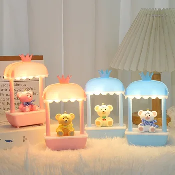 Цветочный Ночник Милая Креативная Теплая Кровать В Спальне Лазерный Проектор Лампа Для Сна Детские Игрушки Настольное Украшение PZ-472