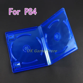 1 шт. чехол для игры с двумя компакт-дисками, защитный бокс для Paystation, 4 CD DVD-диска, ящик для хранения игровых дисков для PS4, чехол для обложки игрового диска