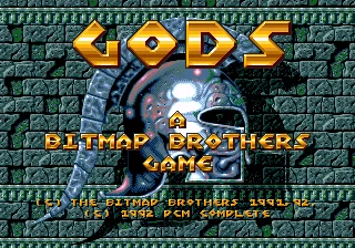 16-битная игровая карта Gods MD для Sega Mega Drive для Genesis