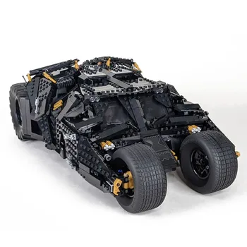 2049 шт. Бэтмобиль Chariot Dark Knight, совместимый с моделью 76240, Строительные блоки, Набор кирпичей, Игрушки, подарки на день рождения для детей, дети