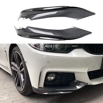 2ШТ Крышка переднего бокового спойлера автомобиля, нижний разветвитель противотуманной фары, диффузор для BMW 4 серии F32 F33 F36 M Tech 2014-2020