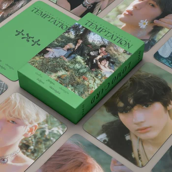 55шт Kpop TXT Новый альбом Thursday's Child LOMO Card Фотокарточки Freeze Photo Card Корейские модные мальчики Плакат Картинка Подарки фанатам
