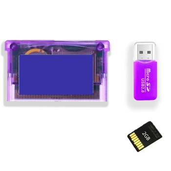 594A Прочный для Картриджа Gba IDS NDS-NDSL 2 ГБ Устройство Резервного Копирования Игр с USB-Накопителем Super-Card SD-Адаптер для флэш-карт
