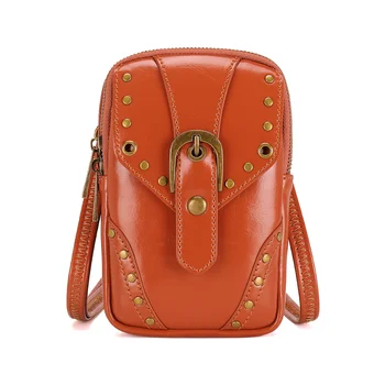 Chikage, простая портативная мини-сумка для телефона, многофункциональная женская изысканная сумка через плечо, высококачественные маленькие кошельки