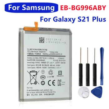 EB-BG996ABY 4800 мАч Сменный Аккумулятор Для Samsung Galaxy S21 Plus S21 + G996 5G SM-G996B Аккумуляторы Для мобильных Телефонов