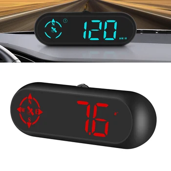 GPS-спидометр G9, автоматический HUD-дисплей, бортовой компьютер, сигнализация скорости автомобиля для всех автомобилей, Аксессуары