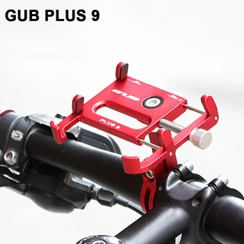 GUB Plus 9 Крепление Для Мотоциклетного Телефона Поворотный Держатель Для Велосипедного Мобильного Телефона MTB Велосипедные Стойки Крепление Для Велосипедных Скутеров Аксессуары Для Велосипедов
