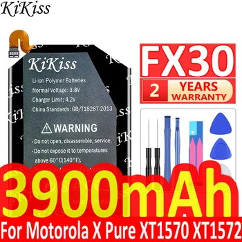 KiKiss FX30 Аккумулятор емкостью 3900 мАч для Motorola Moto X Pure XPure Edition X Style Pure X Style X + 2 XT1570 XT1572 XT1575