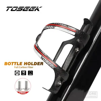 TOSEEK Дорожный велосипед с полностью карбоновыми клетками для бутылок с питьевой водой Легкий Горный велосипед с карбоновыми клетками для бутылок 18 г