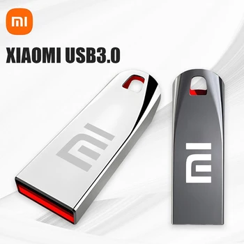 Xiaomi 2 ТБ USB 3,0 Флэш-Накопитель Высокоскоростной Флеш-накопитель 1 ТБ Металлический Водонепроницаемый 64 ГБ USB-Накопитель Memoria Flash Disk TYPE-C Адаптер Новый