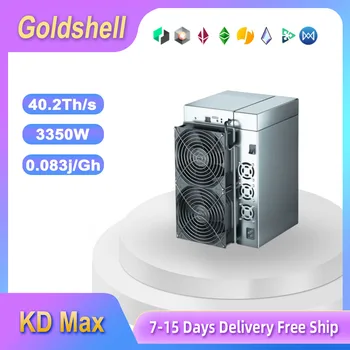 В наличии Goldshell KD MAX KDA Miner Machine 40.2TH/S 3350 Вт/Ч Бесплатная Доставка В течение 24 часов