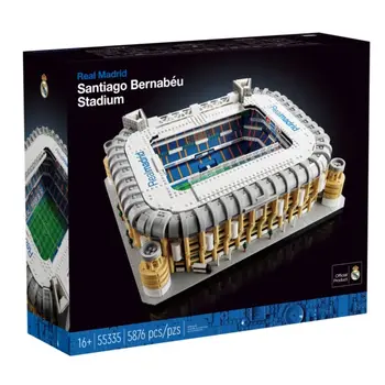 В НАЛИЧИИ Идеи 10299 Реал Мадрид Стадион Сантьяго Бернабеу Совместимая модель Street View Строительные блоки Кирпичи Детские игрушки в подарок