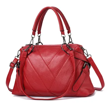 Высококачественная простая и универсальная женская сумка 2023, осенняя мода, контрастный цвет, женская сумка-мессенджер большой емкости через плечо