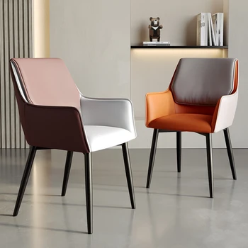 Дизайн Современные обеденные стулья Роскошный кухонный туалетный столик Скандинавские обеденные стулья с эргономичной конструкцией Sillas Comedor Home Furniture SR50DC