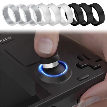 Для Steam Deck Switch PS4 PS5 Геймпад Контроллер Универсальный Джойстик Силиконовые Невидимые Защитные Кольца Эластичные Защитные Кольца