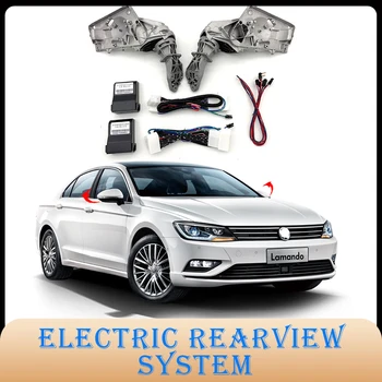 Для Volkswagen Lamando 2015-2023 Auto Интеллектуальный автомобильный комплект системы складывания боковых зеркал заднего вида с электроприводом Modul