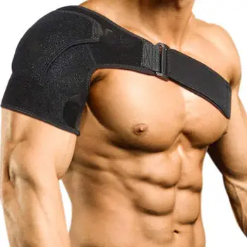 Дышащий плечевой бандаж для облегчения боли Плечевой бандаж Регулируемый компрессионный плечевой бандаж для облегчения боли Мягкий Высокий для ротатора