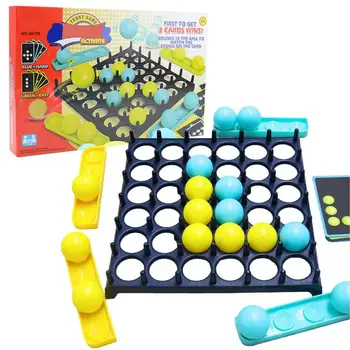 Игра в отскок, Забавная и сложная Игрушка с прыгающим мячом, Настольная игрушка для семьи и вечеринок, игра в мяч с простыми правилами для детей