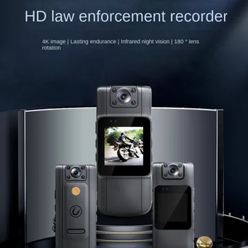 Камера WIFI 1080P HD, вращающаяся на 180 градусов, портативная цифровая видеозапись, инфракрасные камеры ночного видения, полицейские велосипедные спортивные камеры