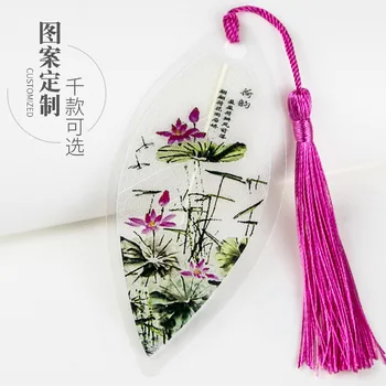 Китайская живопись закладки вены лотоса в ретро-китайском стиле креативные канцелярские подарки для отправки одноклассникам девушкам красивых подарков