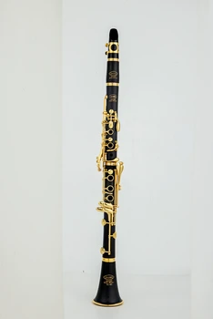 Кларнет SADSN SCL-500 Bb Tune Из бакелитового дерева с золотыми клавишами Профессиональный деревянный духовой инструмент с аксессуарами в чехле