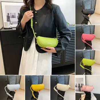 Кожаная сумка через плечо, роскошная дизайнерская сумка для подмышек, повседневная женская сумка-тоут для женщин