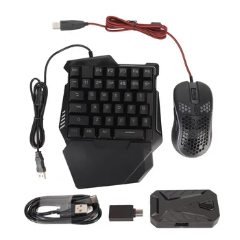 Конвертер клавиатуры и мыши Проводное подключение Прочный набор конвертеров клавиатуры для игровой консоли