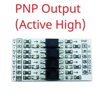 Логический Уровень 4ch 3.3V 5V 12V 24V Модуль цифрового Преобразователя Оптическая Изоляция GPIO Модуль для Arduino Pi Pico ESP82 NodeMCU ESP8266