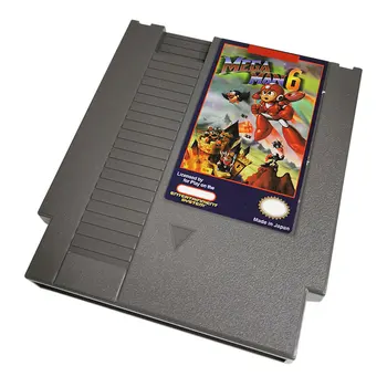 Мультиигровой картридж Megaman6 для 8-разрядных игровых консолей версий NES NTSC и PAL