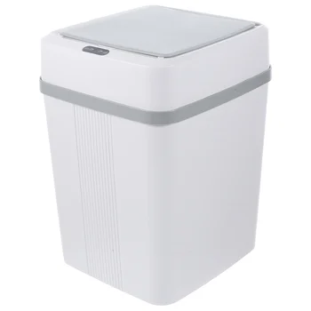 Мусорное ведро Автоматический мусорный интеллектуальный контейнер для мусора Умный датчик движения мусорного ведра для ванной комнаты