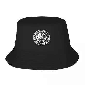 Новая черно-белая широкополая шляпа с логотипом NJPW для гольфа Мужская |-F-| дерби шляпа Кепки Мужские женские