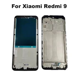 Новинка для Xiaomi Redmi 9, средняя рамка, передняя рамка, корпус, задняя панель, средняя панель, модели с ЖК-дисплеем, поддерживающий держатель