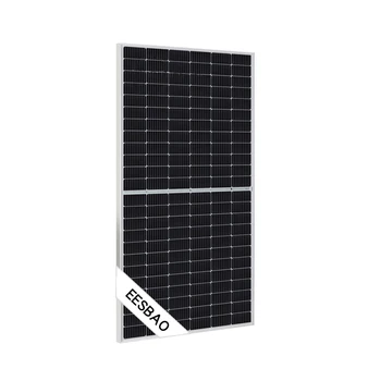 Однопанельный монокристаллический кремниевый солнечный элемент мощностью 600 Вт из PERC, высокоэффективный фотоэлектрический модуль для бытовой техники