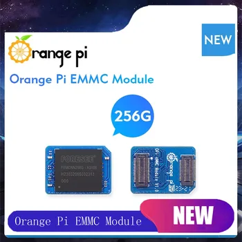 Оранжевый модуль EMMC Pi 5 Plus емкостью 256 ГБ для платы OPI 5 Plus с высокой скоростью чтения и записи
