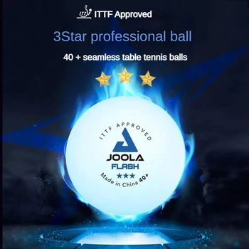 Оригинальный Joola 3 Звезды 40 + 6 Мячей Новый Материал Поли Мячи для настольного тенниса Пластиковый Мяч для пинг-понга Одобрен ITTF