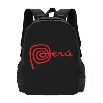 Перу, Простой Стильный школьный рюкзак для студентов, Водонепроницаемый Повседневный рюкзак большой емкости, Дорожный рюкзак для ноутбука