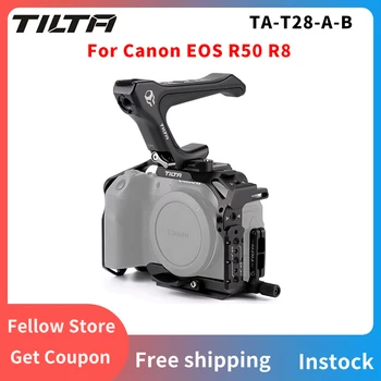 Полный корпус камеры TILTA TA-T28-A-B для Canon R8 Черный зажим для кабеля HDMI для Canon EOS R50 R8