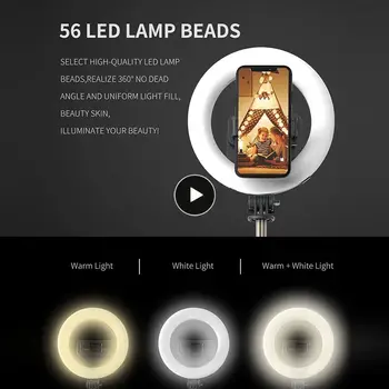 Приглушенный свет с регулируемым уровнем яркости 9 Легкий алюминиевый сплав Многофункциональный штатив Beautylamp
