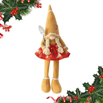 Рождественский безликий гном с длинной ножкой на песчаной основе, Рождественские плюшевые гномы Для украшения дома, гостиной, Рождественские куклы для сидения