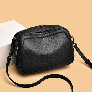 Роскошные сумки, женские сумки, дизайнерская женская сумка через плечо, брендовая женская сумка-мессенджер из мягкой натуральной кожи