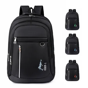 Рюкзак, который мужчины должны путешествовать, Простая компьютерная сумка для отдыха, студенческий тренд, нейлоновый школьный ранец большой емкости 20-35 л