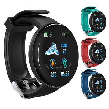 Цифровые светодиодные электронные смарт-наручные часы Smart Sport Watch, совместимые с Bluetooth, Пульсометр для измерения артериального давления, фитнес-трекер