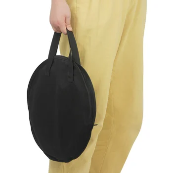 Черная Портативная сумка для хранения Немого Барабана из водонепроницаемой ткани Оксфорд, держатель для ударных Инструментов, Аксессуары