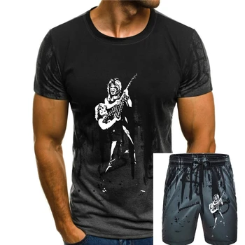 Черная футболка Randy Rhoads & Ozzy Osbourne Live V2 из хлопка всех размеров S-5XL